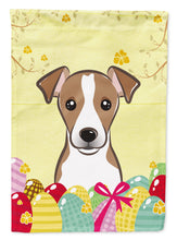 Load image into Gallery viewer, Jack Russell Terrier Easter Egg Hunt Garden Flag - Outdoor Decorative Yard Flag BB1942GF