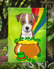 Load image into Gallery viewer, Jack Russell Terrier St. Patrick's Day Garden Flag – Decorative Outdoor Yard Flag BB1946GF