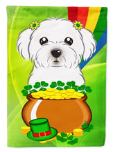 Load image into Gallery viewer, Maltese St. Patrick's Day Garden Flag – Decorative Outdoor Yard Flag BB1952GF