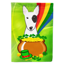 Load image into Gallery viewer, Bull Terrier St. Patrick's Day Flag Canvas House Size BB1953CHF