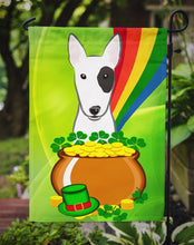 Load image into Gallery viewer, Bull Terrier St. Patrick's Day Garden Flag – Decorative Outdoor Yard Flag BB1953GF