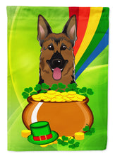 Load image into Gallery viewer, German Shepherd St. Patrick's Day Garden Flag – Decorative Outdoor Yard Flag BB1955GF