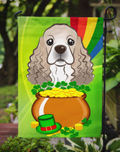Load image into Gallery viewer, Cocker Spaniel St. Patrick's Day Garden Flag – Decorative Outdoor Yard Flag BB1960GF