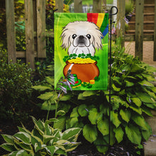 Load image into Gallery viewer, Pekingese St. Patrick's Day Garden Flag – Decorative Outdoor Yard Flag BB1965GF