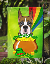 Load image into Gallery viewer, Boxer St. Patrick's Day Garden Flag – Decorative Outdoor Yard Flag BB1967GF