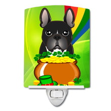 Load image into Gallery viewer, French Bulldog St. Patrick's Day Ceramic Night Light BB1971CNL