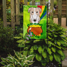 Load image into Gallery viewer, Borzoi St. Patrick's Day Garden Flag – Decorative Outdoor Yard Flag BB1972GF