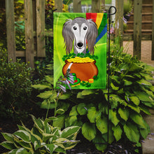 Load image into Gallery viewer, Saluki St. Patrick's Day Garden Flag – Decorative Outdoor Yard Flag BB1973GF