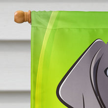 Load image into Gallery viewer, Weimaraner St. Patrick's Day Flag Canvas House Size BB1975CHF