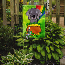Load image into Gallery viewer, Weimaraner St. Patrick's Day Garden Flag – Decorative Outdoor Yard Flag BB1975GF