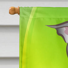 Load image into Gallery viewer, Italian Greyhound St. Patrick's Day Flag Canvas House Size BB1980CHF