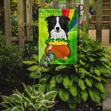 Load image into Gallery viewer, Border Collie St. Patrick's Day Garden Flag – Decorative Outdoor Yard Flag BB1985GF