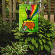 Load image into Gallery viewer, Doberman St. Patrick's Day Garden Flag – Decorative Outdoor Yard Flag BB1989GF