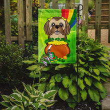 Load image into Gallery viewer, Chocolate Brown Shih Tzu St. Patrick's Day Garden Flag – Decorative Outdoor Yard Flag BB1993GF