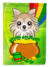 Load image into Gallery viewer, Chihuahua St. Patrick's Day Garden Flag – Decorative Outdoor Yard Flag BB1995GF