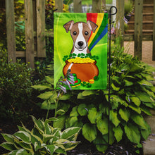 Load image into Gallery viewer, Jack Russell Terrier St. Patrick's Day Garden Flag – Decorative Outdoor Yard Flag BB2004GF