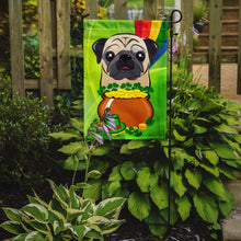 Load image into Gallery viewer, Fawn Pug St. Patrick's Day Garden Flag – Decorative Outdoor Yard Flag BB2006GF
