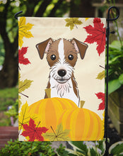 Load image into Gallery viewer, Jack Russell Terrier Thanksgiving Garden Flag – Decorative Outdoor Yard Flag BB2008GF