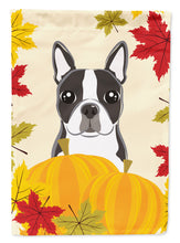 Load image into Gallery viewer, Boston Terrier Thanksgiving Garden Flag – Decorative Outdoor Yard Flag BB2009GF