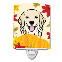Load image into Gallery viewer, Golden Retriever Thanksgiving Ceramic Night Light BB2011CNL