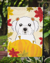 Load image into Gallery viewer, Maltese Thanksgiving Garden Flag – Decorative Outdoor Yard Flag BB2014GF