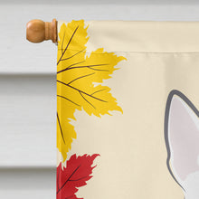 Load image into Gallery viewer, Bull Terrier Thanksgiving Flag Canvas House Size BB2015CHF