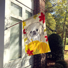 Load image into Gallery viewer, Pekingese Thanksgiving Flag Canvas House Size BB2027CHF