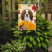 Load image into Gallery viewer, Cavalier Spaniel Thanksgiving Garden Flag – Decorative Outdoor Yard Flag BB2030GF