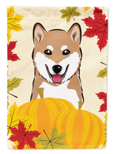 Load image into Gallery viewer, Shiba Inu Thanksgiving Garden Flag – Decorative Outdoor Yard Flag BB2031GF