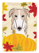 Load image into Gallery viewer, Borzoi Thanksgiving Garden Flag – Decorative Outdoor Yard Flag BB2034GF