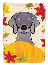 Load image into Gallery viewer, Weimaraner Thanksgiving Garden Flag – Decorative Outdoor Yard Flag BB2037GF