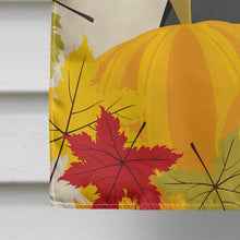 Load image into Gallery viewer, Black Labrador Thanksgiving Flag Canvas House Size BB2041CHF