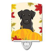 Load image into Gallery viewer, Black Labrador Thanksgiving Ceramic Night Light BB2041CNL