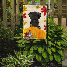 Load image into Gallery viewer, Black Labrador Thanksgiving Garden Flag – Decorative Outdoor Yard Flag BB2041GF