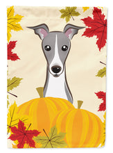 Load image into Gallery viewer, Italian Greyhound Thanksgiving Garden Flag – Decorative Outdoor Yard Flag BB2042GF