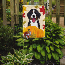 Load image into Gallery viewer, Bernese Mountain Dog Thanksgiving Garden Flag – Decorative Outdoor Yard Flag BB2043GF
