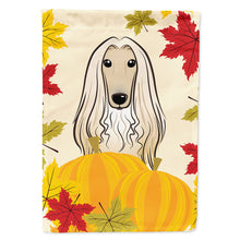 Load image into Gallery viewer, Afghan Hound Thanksgiving Flag Canvas House Size BB2050CHF