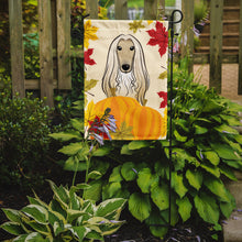 Load image into Gallery viewer, Afghan Hound Thanksgiving Garden Flag – Decorative Outdoor Yard Flag BB2050GF