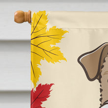 Load image into Gallery viewer, Wire Haired Fox Terrier Thanksgiving Flag Canvas House Size BB2053CHF