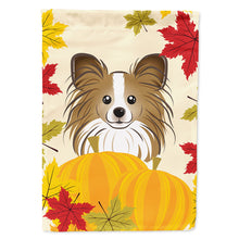 Load image into Gallery viewer, Papillon Thanksgiving Flag Canvas House Size BB2054CHF
