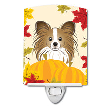 Load image into Gallery viewer, Papillon Thanksgiving Ceramic Night Light BB2054CNL
