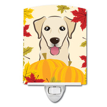 Load image into Gallery viewer, Golden Retriever Thanksgiving Ceramic Night Light BB2058CNL