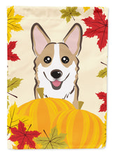 Load image into Gallery viewer, Sable Corgi Thanksgiving Garden Flag – Decorative Outdoor Yard Flag BB2059GF