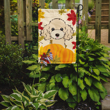 Load image into Gallery viewer, Buff Poodle Thanksgiving Garden Flag – Decorative Outdoor Yard Flag BB2064GF