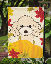 Load image into Gallery viewer, Buff Poodle Thanksgiving Garden Flag – Decorative Outdoor Yard Flag BB2064GF