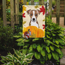 Load image into Gallery viewer, Jack Russell Terrier Thanksgiving Garden Flag – Decorative Outdoor Yard Flag BB2066GF