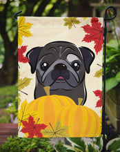 Load image into Gallery viewer, Black Pug Thanksgiving Garden Flag – Decorative Outdoor Yard Flag BB2069GF