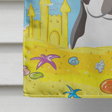 Load image into Gallery viewer, Boston Terrier Summer Beach Flag Canvas House Size BB2071CHF