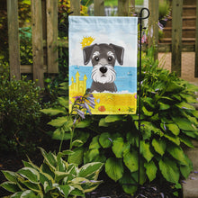 Load image into Gallery viewer, Schnauzer Summer Beach Garden Flag – Decorative Outdoor Yard Flag BB2074GF