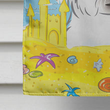 Load image into Gallery viewer, Maltese Summer Beach Flag Canvas House Size BB2076CHF